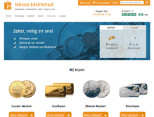 Tablet Screenshot of inkoopedelmetaal.nl